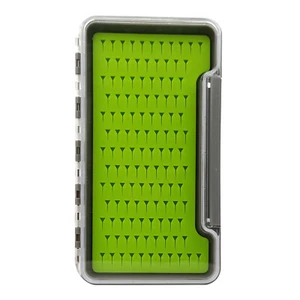 Aventik Caja Mosca Silicona Súper Delgada Aparejos de Pesca Moscas Caja Gancho Impermeable - Imagen 1 de 13