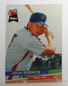 New York Mets 1993 Fleer Ultra Jeromy Burnitz #423 Rookie KOSTENLOSER VERSAND - Bild 1 von 4