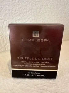 TempleSpa Trüffel De-Light Hydra-Gel Feuchtigkeitscreme 50ml je Champagner Kaviar NEU - Bild 1 von 5