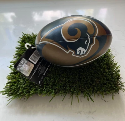 Juguete blando de fútbol americano coleccionable de los Angeles Rams de la NFL 6" con licencia Products Co. Nuevo con etiquetas. Foto 1 de 4