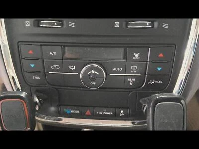 Used A/C Selector Switch fits: 2015 Chrysler Town & country AC front dash mounte - Image 1 of 4