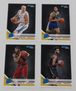 2019-20 RC 4 Rookies Jordan Poole Alen Smailagic Darius Garland Kevin Porter Jr. - Picture 1 of 2