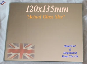 120 x 135 mm Spiegel Glasplatte für beheiztes 3D Drucker Bett Wanhoo i3 Mini - Bild 1 von 1