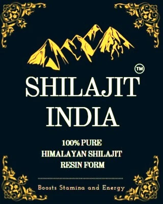 SHILAJIT INDIEN Shilajit India Soft Lump Pure Tested Himalayan 3,5oz Mumiyo Mumio Shilajeet 100g