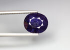 8.05"Ct_"Heat-Treat-Filling"_"Oval"_"100 % Natural Blue Sapphire"_"Madagascar