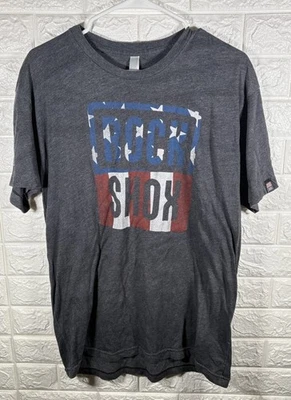 American Apparel Mens Shirt Size Large Rock Shox Short Sleeve Bike Wear - Image 1 of 4