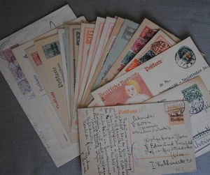 Deutsches Reich - schönes Lot Ganzsachen - Bild 1 von 2