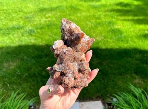 Calcite grezza, ematite per denti di cane - Foto 1 di 11