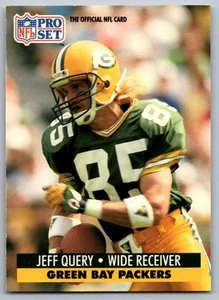 1991 Pro Set Jeff Query Green Bay Packers #160 - Picture 1 of 2
