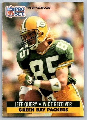 1991 Pro Set Jeff Query Green Bay Packers #160 - Image 1 of 2