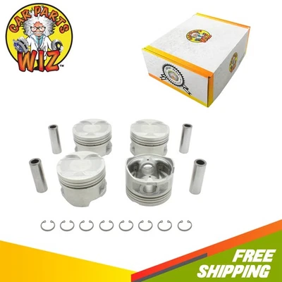 Juego de pistones de motor para 88-95 Toyota Celica MR2 2.0L 16V 3S-GTE Foto 1 de 2