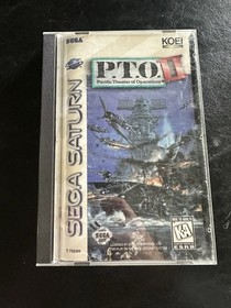 SEGA Saturn - PTO II: Pacific Theater of Operations - CIB w/ Reg Card Read Descr