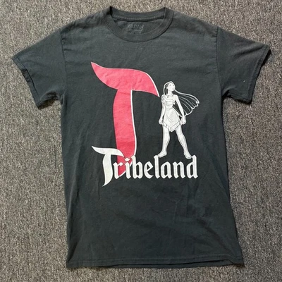 Tribe Land Pocahontas Gildan T Shirt Top Women's - Size S Black - Image 1 of 4