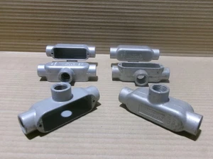 Neu Posten von 6 E30640 1/2' Typ T Leitungskörper AK - Bild 1 von 3