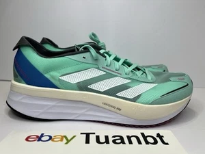 BRAND NEW Adidas Adizero Boston 11 Men's Running Shoes Pulse Mint Green GV9064 - Picture 1 of 7