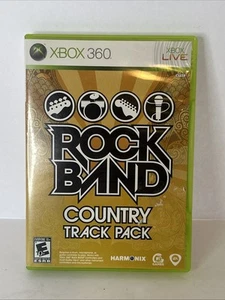Rock Band: Country Track Pack (Microsoft Xbox 360, 2009) CIB - Picture 1 of 3