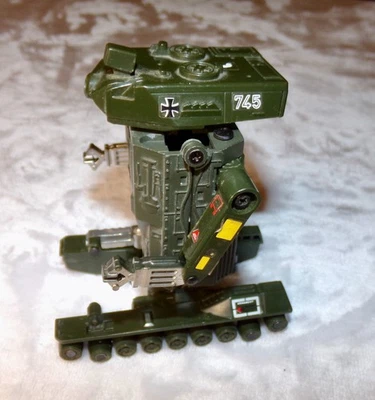 1983 popy Bandai ROBO MACHINE DX LEOPARD A4 (DESTROYER) tank Japan - Image 1 of 4