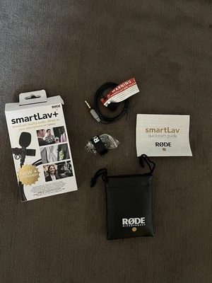 Rode SmartLav+ Lavalier Condenser Microphone for Smartphone with TRRS Connection - Image 1 of 2
