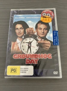 Groundhog Day -BILL MURRAY - ANDIE MACDOWELL (DVD, 1993) New Region 4 - Picture 1 of 4