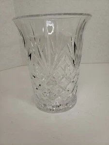 Echte 24% Bleikristall Flared Vase von DePlomb Kristall Ananas Diamant Design - Bild 1 von 8