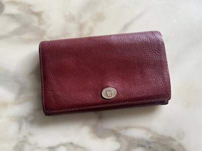 Porte-monnaie combiné en cuir grainé GOYARD Paris Vintage - Photo 1/4