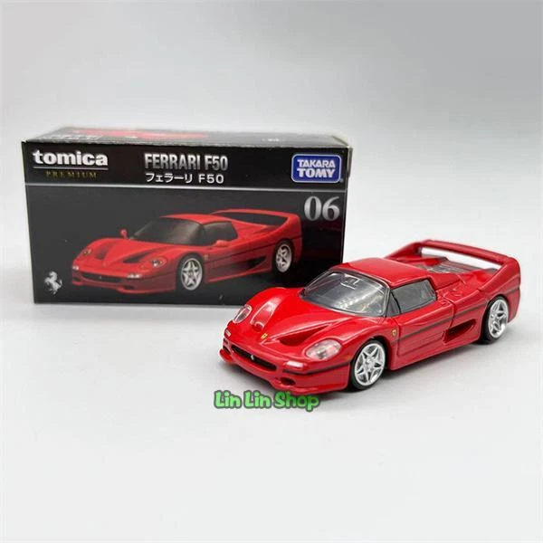 Tomica Takara Tomy Premium TP06 1/62 Ferrari F50 Red New Gift Car Model Diecast - Image 1 of 4