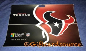 NEW MICROSOFT SURFACE PRO 2017+ NHL HOUSTON TEXANS PROTECTIVE VINYL DECAL COVER - Picture 1 of 2