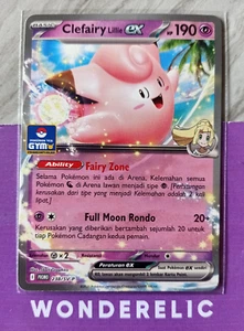 Clefairy Lilie EX 238/SV-P Promo Gym Pokemon Card Indonesia Rare TCG NM-MINT - Picture 1 of 2