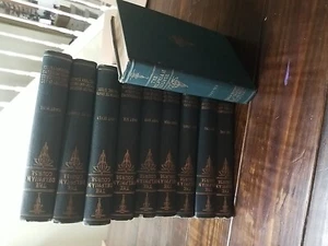 Antique 1922 The Delphian Course Complete Ten Volume Set Illustrated HC VG - Picture 1 of 17