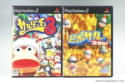 Ape Escape 3 (Sarugetchu 3) & Ape Escape 2001 (Piposaru) PS2 [From Japan NTSC-J] - Image 1 of 4