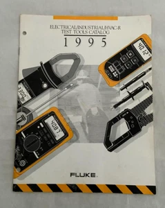 VINTAGE 1995 FLUKE Test Tools Product Catalog - ELECTRICAL & INDUSTRIAL HVAC - Picture 1 of 4