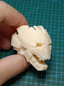 1:12 Man MK1 Head Sculpt Carved For 6" Male Action Figure Body Toys - Picture 1 of 8