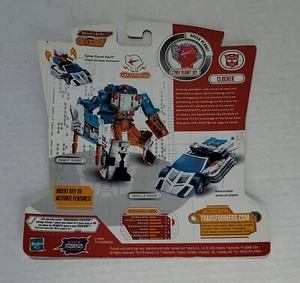 Transformers Cybertron Clocker ORIGINAL Card Only - Picture 1 of 2