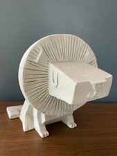 RARE Amanda Visell Cement Sculpture LION mid-century KAWS Switcheroo