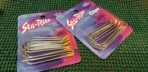 Hot Roller Clips in Med & Assorted Hair Clips Fits Conair~Clairol~More 8 ea - Picture 1 of 1