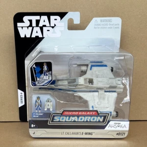 Star Wars Micro Galaxy Squadron Teniente Callahan's E-Wing Fighter 0121 Juguete Jazwares - Imagen 1 de 3