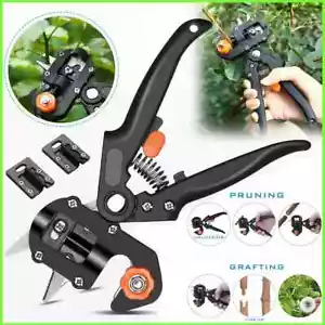 Pro Pruning Shears Garden Grafting Knife Tool Set Kit Fruit Tree Scissor Cutter - Picture 1 of 6
