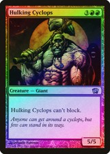 Hulking Cyclops FOIL 8th Edition NM Red Uncommon MAGIC GATHERING CARD ABUGames