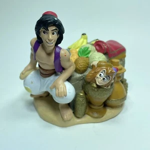 Disney Store Lil Classics Aladdin & Abu in The Market PVC Figure - Picture 1 of 5