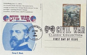 Panda Postal Card UX219 Civil War Battle of Gettysburg - Picture 1 of 2
