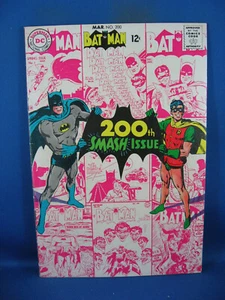 BATMAN 200 VF NEAL ADAMS JOKER 1968 - Picture 1 of 2