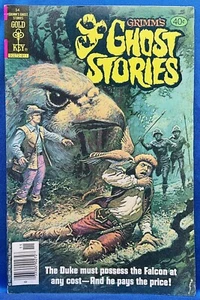 Grimm’s Ghost Stories #54 (1979) #90272-911 - Painted Cover/Dominguez-Cover - FN - Picture 1 of 10