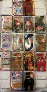 Complete Set of 11 NEW 2000 MCDONALDS TY TEENIE BEANIE BABIES RMHC - Picture 1 of 6