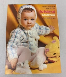 Columbia Minerva das Baby Set 4 Outfits zum Stricken Flugblatt 2575 - Bild 1 von 2
