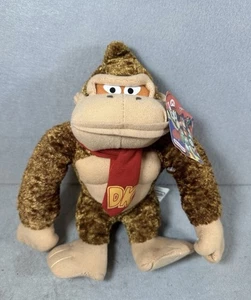 Nuevo con etiquetas Donkey Kong 10” 2004 Kellytoy Peluche Super Mario Bros Nintendo - Imagen 1 de 2