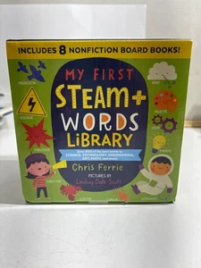 My first steam words library 8 books set new in box - Picture 1 of 6