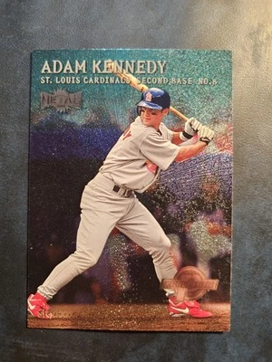 ADAM KENNEDY 2000 Skybox Metal EMERALD PROSPECT #224 - CARDINALS - Image 1 of 2