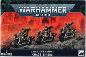 WARHAMMER 40K - CHAOS SPACE MARINES BIKERS - Foto 1 di 2
