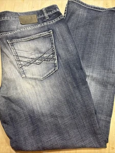 BKE Jeans Seth 40L Herren 40 x 33 Straight Leg Dark Wash Buckle - Bild 1 von 16