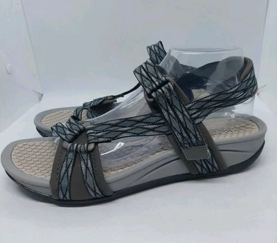 Baretraps Dandy Sandals Women's 11M Slingback Gray Adjustable Strap Casual - Image 1 of 4